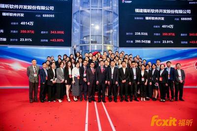 從福建軟件園走出的“中國版Adobe” 福昕PDF的巨頭崛起之路